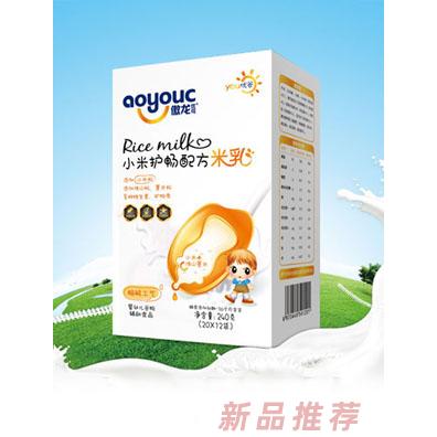 傲龍優可乳清蛋白護暢營養配方米乳（小米 淮山薏米）