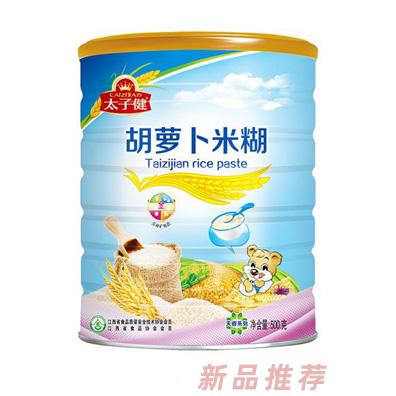 太子健天睿系列胡蘿卜米糊鐵罐裝