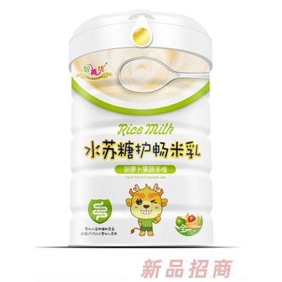 智美優水蘇糖護暢米乳-胡蘿卜果蔬多維鐵聽