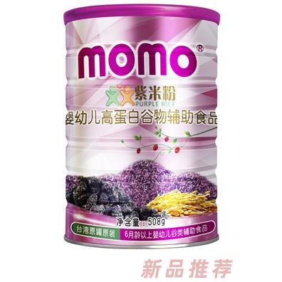 momo高蛋白棗味紫米粉