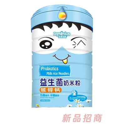 多美紐斯鐵鋅鈣益生菌奶米粉