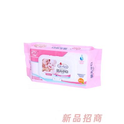 朗琦嬰兒手口柔濕巾80片