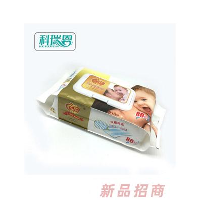 朗琦嬰兒口手濕巾80片