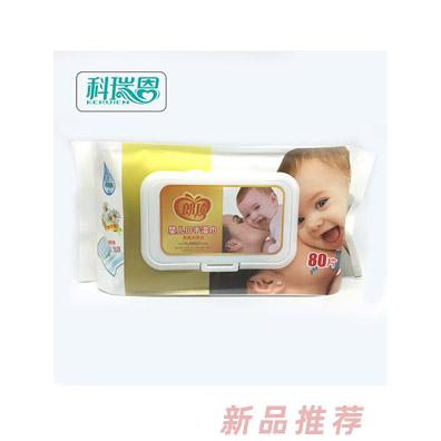 朗琦嬰兒口手濕巾80片