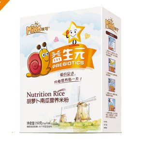咪可益生元胡蘿卜南瓜營養米粉