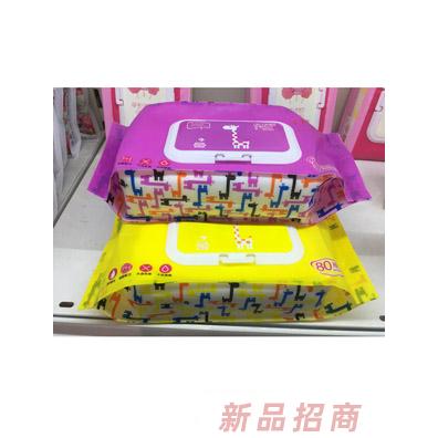 哎嘟日記嬰幼兒柔濕巾80抽