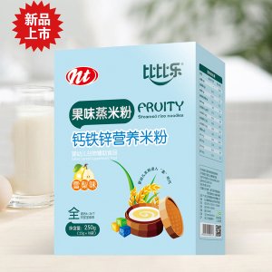 比比樂果味蒸米粉-鈣鐵鋅