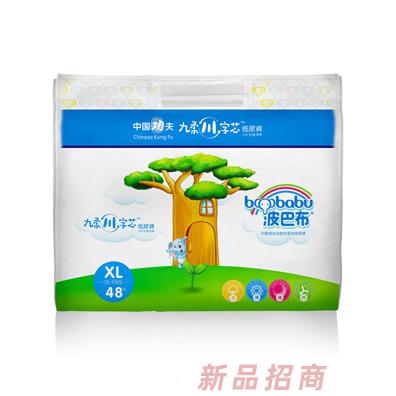 波巴布九柔川字芯紙尿褲XL48片