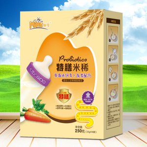 咪可特膳米稀-草莓味胡蘿卜蔬菜