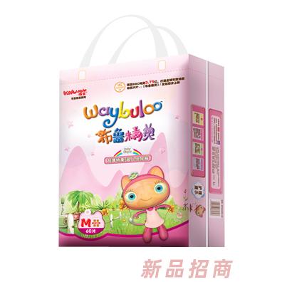 哺寶布魯精靈紙尿褲M碼60片