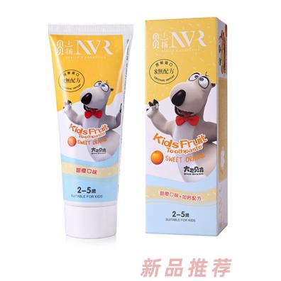 上揚NVR2-5歲芽芽蟹牙膏（甜橙味）
