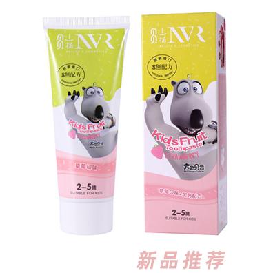 上揚NVR2-5歲芽芽蟹牙膏（草莓味）