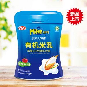 咪可蘋果AD鈣 有機米乳