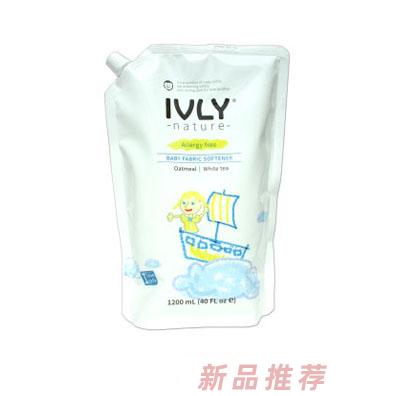 IVLYnature嬰童衣物柔順劑袋裝1200ml（燕麥白茶）