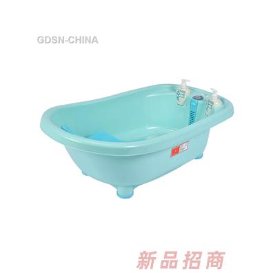 青蛙嘟迪兒童智能感溫浴盆綠色
