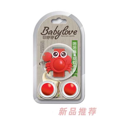 唄咿咿啪啪圈驅蚊手環紅色