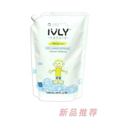 IVLYnature嬰童洗衣液袋裝1200ml（燕麥白茶）