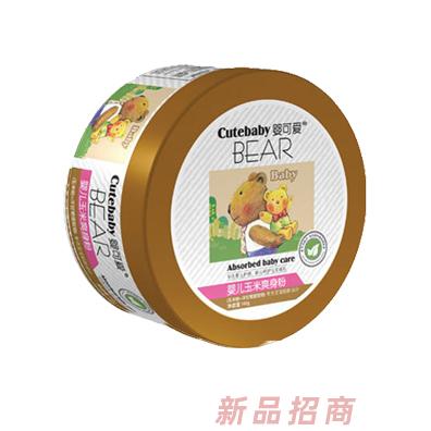嬰可愛嬰兒玉米爽身粉140g