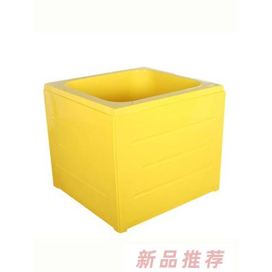 童伴麗嬰游泳池黃色方形