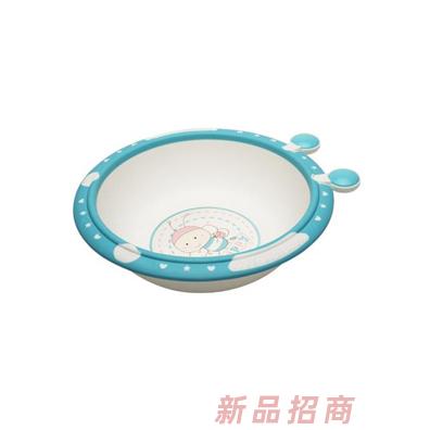 青蛙嘟迪蜜蜂臉盆藍色（小號）