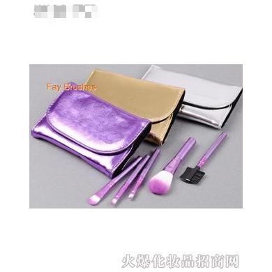5支迷你進口尼龍毛化妝套刷