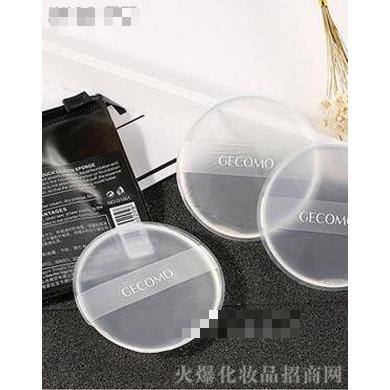 GECOMO格蒙透明氣墊硅膠水晶粉撲