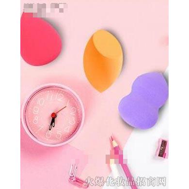 健美創研干濕兩用美妝蛋葫蘆粉撲