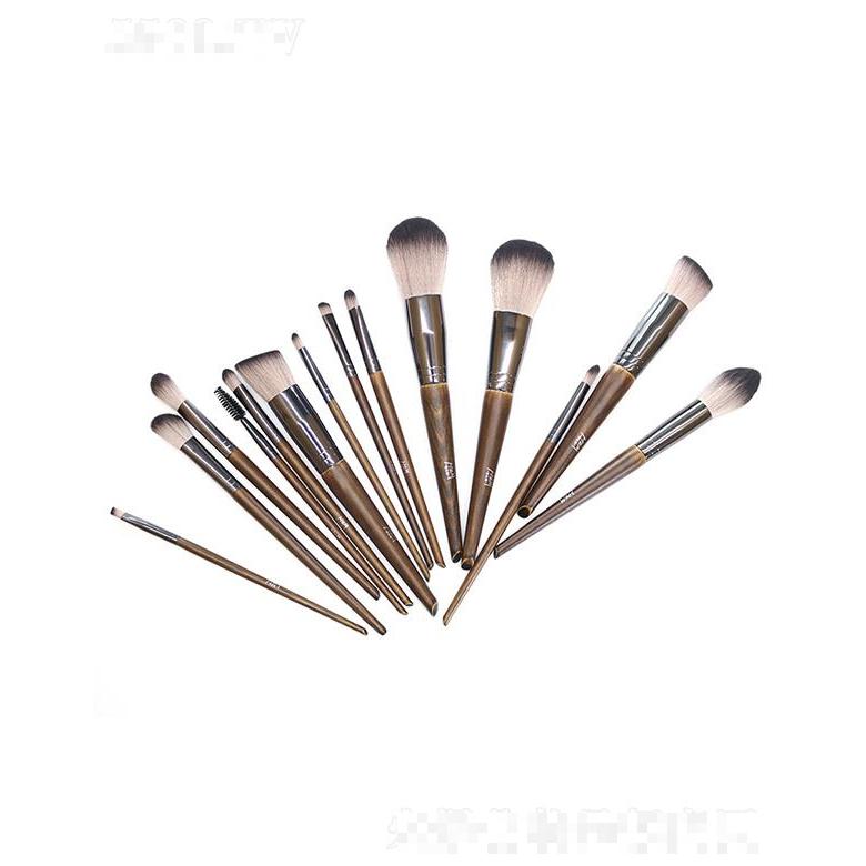 惠姿曼十四支復古實木刷柄纖維毛散粉刷眼影刷美妝套裝