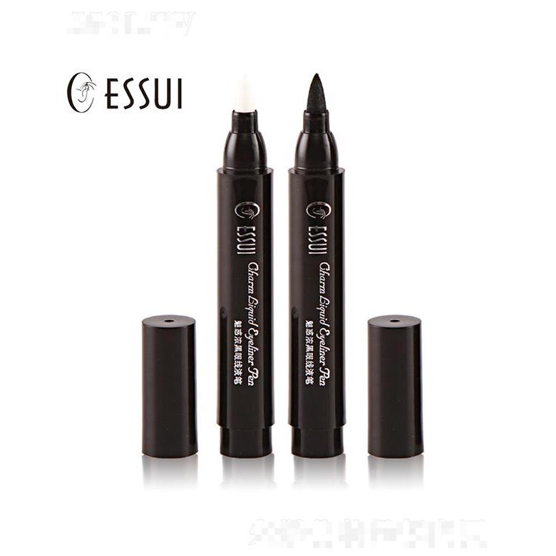 ESSUI一秀魅惑濃黑眼線液筆 筆尖柔軟防油快干