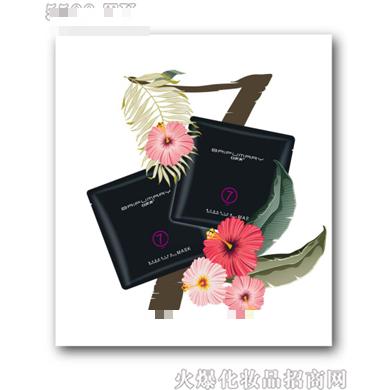 白芙美靚彩植物彈力面膜