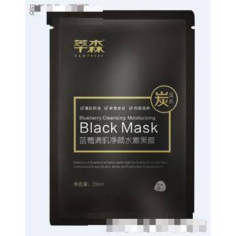 萃森藍莓清肌凈顏水嫩黑膜單品