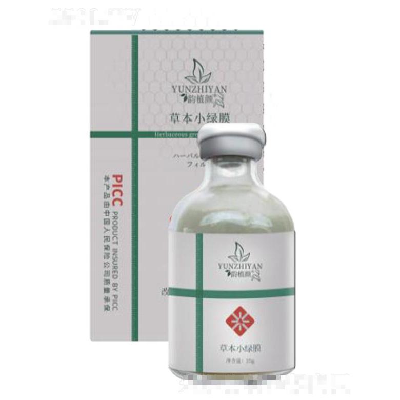 韻植顏草本小綠膜 25g 為肌膚提供水分