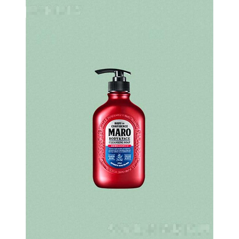 上海萊依柏   摩隆洗顏沐浴二合一   450ml   清爽型