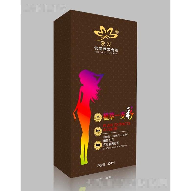 蒙發植萃一支彩  400ml  不傷發質