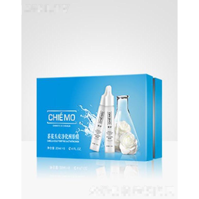 清妙1801-2X 茶花頭皮凈化醒膚膜（冰爽沁潤型）深層潔凈頭皮去除老化角質
