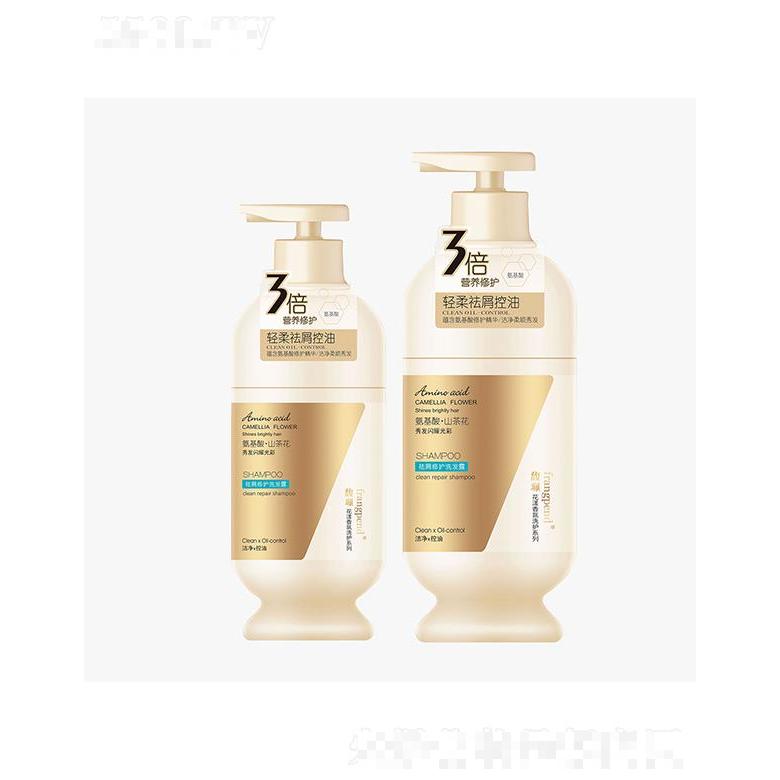 馥珮祛屑修護洗發露（氨基酸山茶花）500ml/800ml祛屑凈爽修護受損