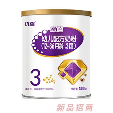 圣元優強蜜蓓幼兒配方奶粉（12-36月齡，3段）400g