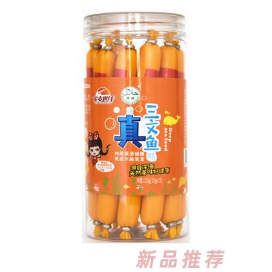 金麥世佳清真三文魚腸蝦腸鱈魚腸多種口味225g罐裝招商代理