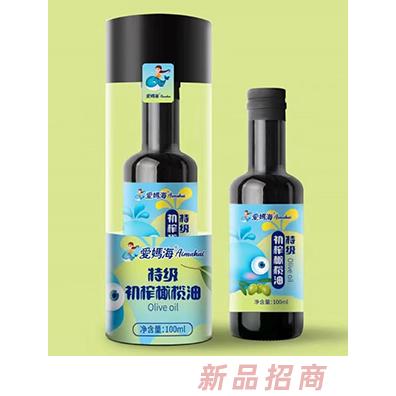 愛媽海特級初榨橄欖油100ml瓶裝 鮮果初榨工藝鎖鮮滴滴醇香