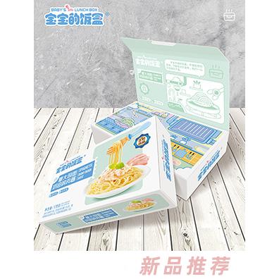 寶寶的飯盒意大利面奶油培根雞肉醬176克