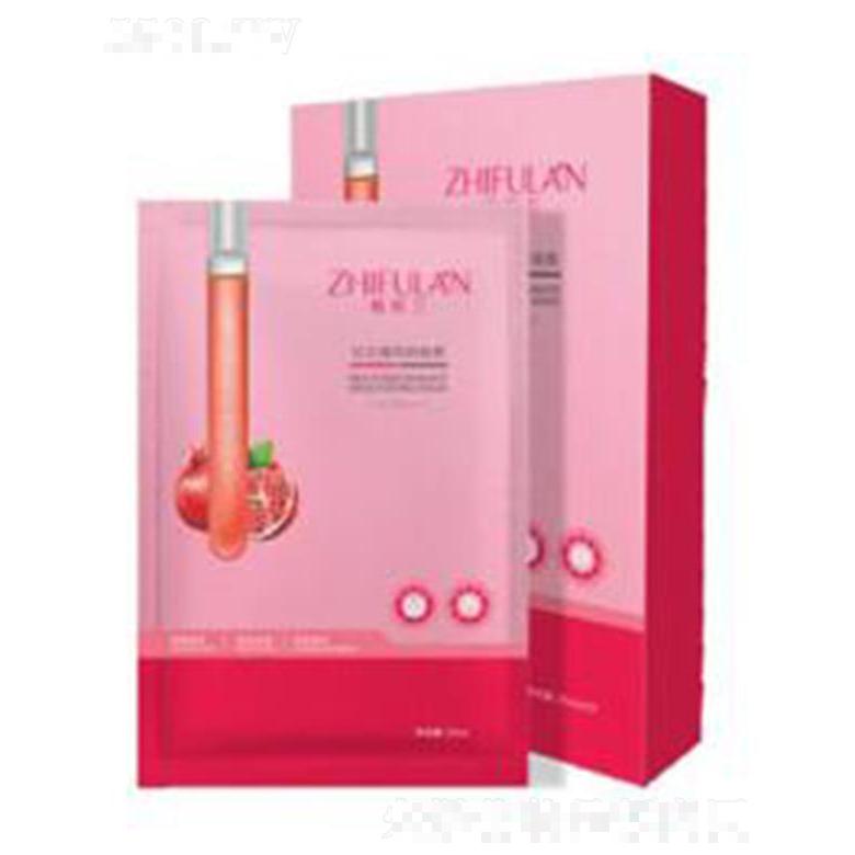 植膚蘭紅石榴亮顏面膜 25ml*10片 潤澤保濕滋養修護