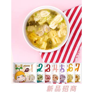 窩小芽一周彩虹小餛飩