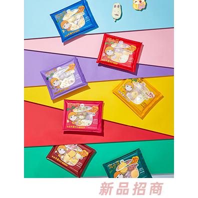 窩小芽卡通饅頭包子