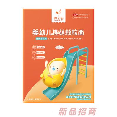 嬰之谷嬰幼兒趣萌顆粒面-豬肝菠菜味