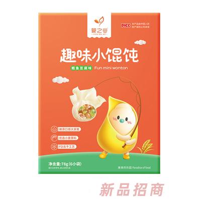 嬰之谷趣味小餛飩-鱈魚豆腐味