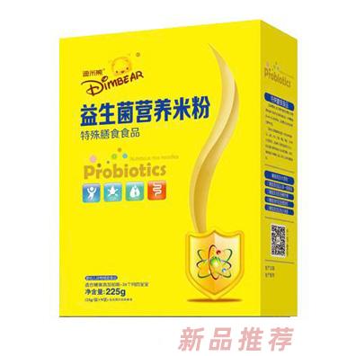 迪米熊胡蘿卜鐵鋅鈣益生菌營養米粉盒裝