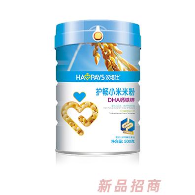 漢培仕DHA鐵鋅鈣+核桃蓮子+淮山水果+益生元胡蘿卜護暢小米米粉聽裝