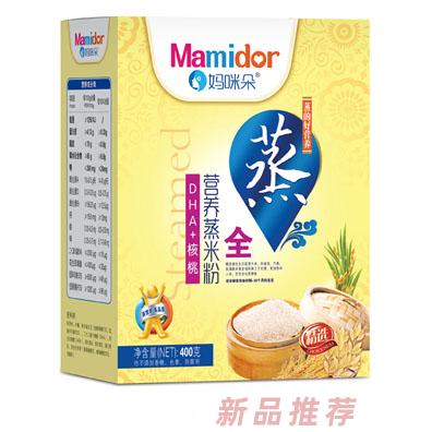 媽咪朵DHA核桃鐵鋅鈣胡蘿卜多維五谷益生元營養蒸米粉