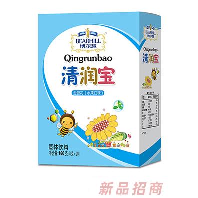 博爾慧清潤寶盒裝金銀花菊花水果口味固體飲料160g全國招商代理