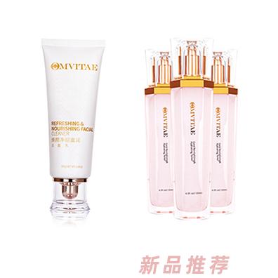 孕可美黃金恒顏系列 安全溫和面部護理套裝 專業孕產護膚用品招商